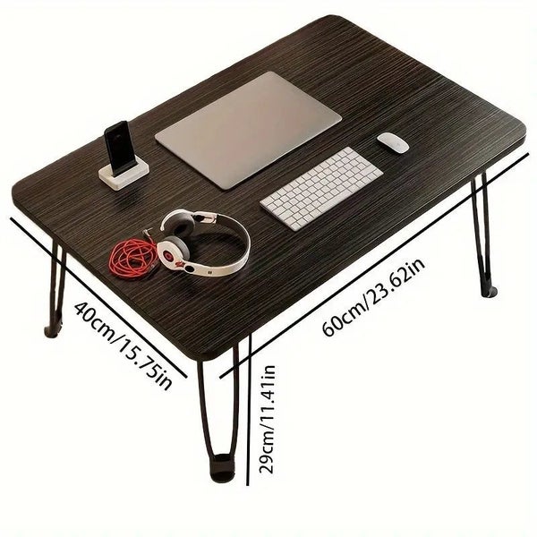 NNETM Foldable Wire Foot Study Desk - Black Carousel 3