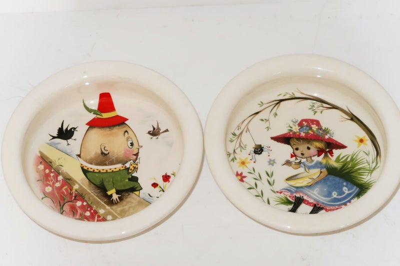 ***CROWN LYNN NURSERY BOWLS X 2*** Carousel 1