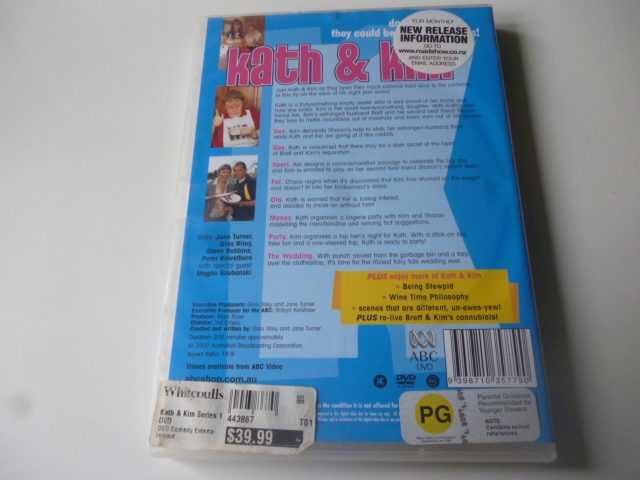 kath & kim Episodes 1 - 8 2 202 mins region 4 2 discs & Series 2 2 x Disc64582477214210111