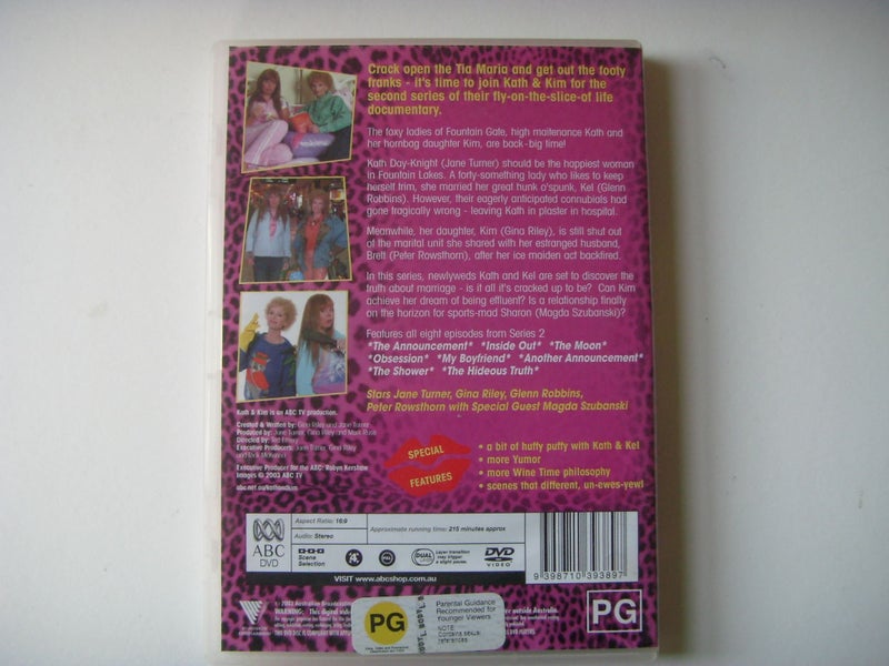 kath & kim Episodes 1 - 8 2 202 mins region 4 2 discs & Series 2 2 x Disc64582477214210113