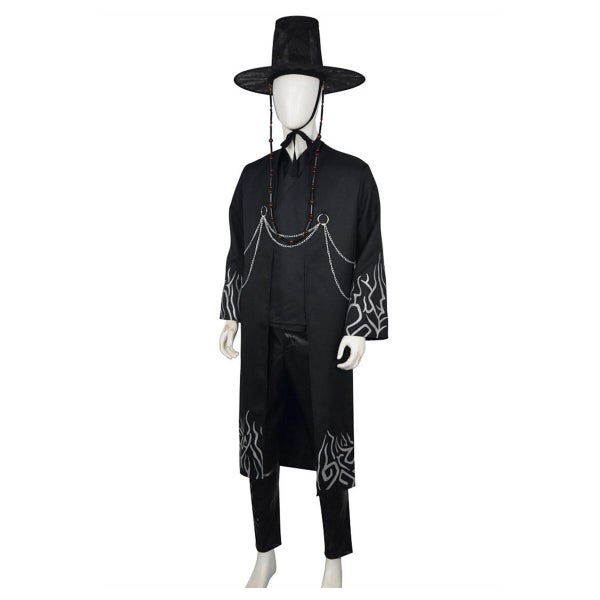 Mens Boys Kpops Jinu Costume Black Carousel 2