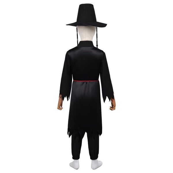 Mens Boys Kpops Jinu Costume Black Sajaboy Jinu Cosplay Costumes Coat Shirt Pant Carousel 2