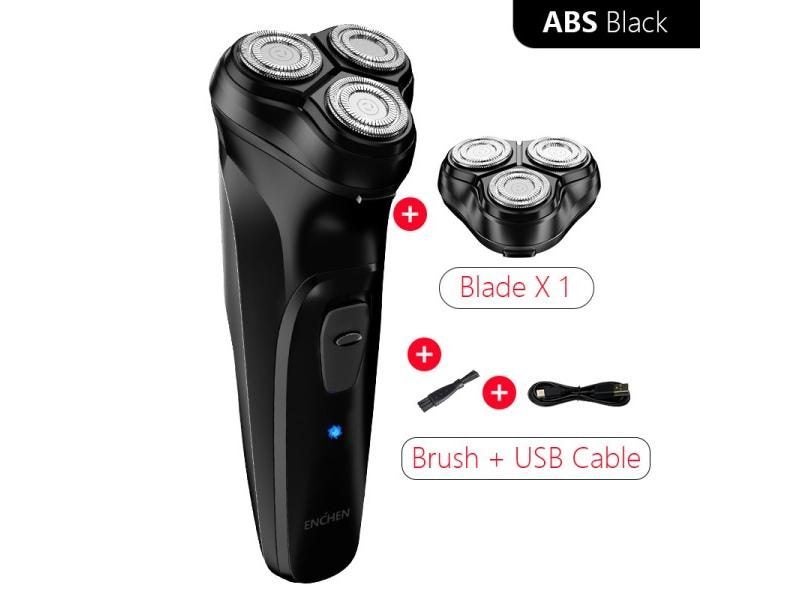 Enchen Blackstone Mens Rotary Shaver With 3D Floating Blade (Black) Carousel 9