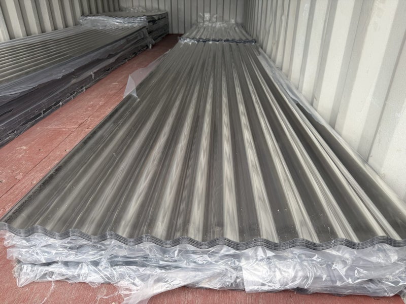3M Length - Colour Clear - Corrugated Profile, Polycarbonate Roofing Sheet Carousel 2