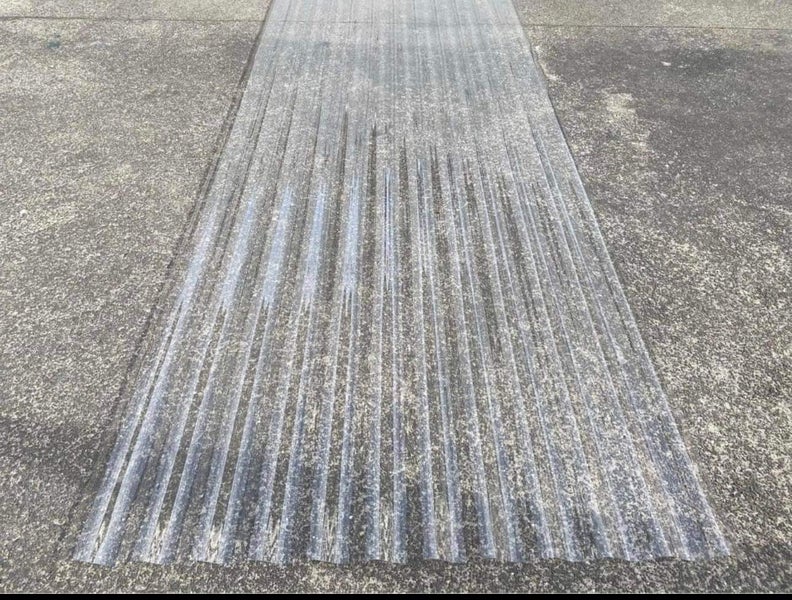 2.4M Length - Colour Clear - Corrugated Profile, Polycarbonate Roofing Sheets Carousel 18