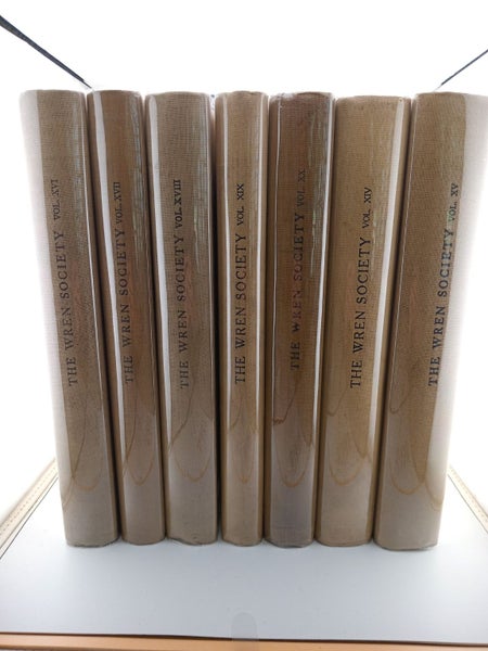 The Wren Society Catalogue of Sir Christopher Wren's Drawings 10 Volumes (Vol... Carousel 1