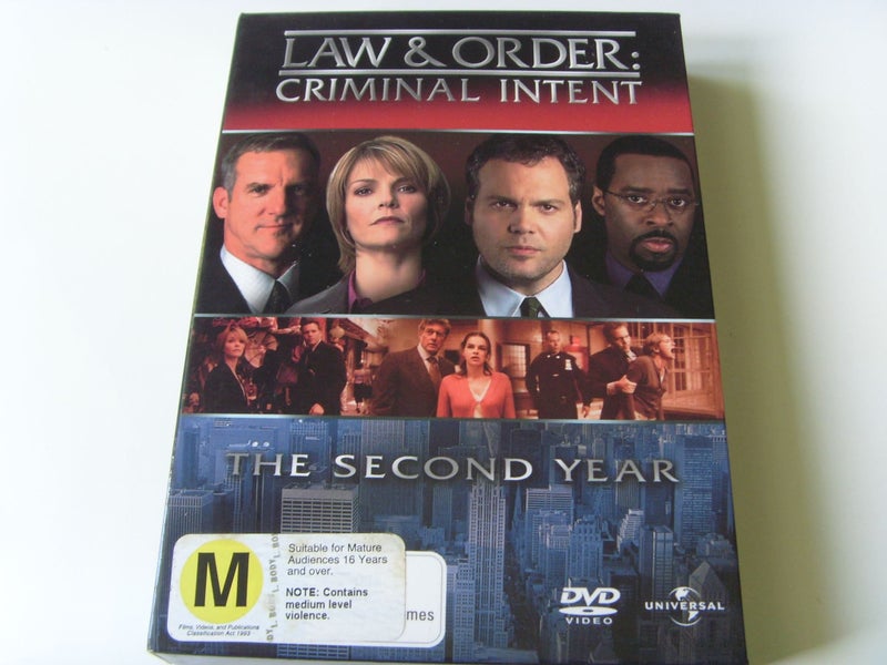 Law & Order Criminal Intent The Second Year 23 episodes 6 discs region 4