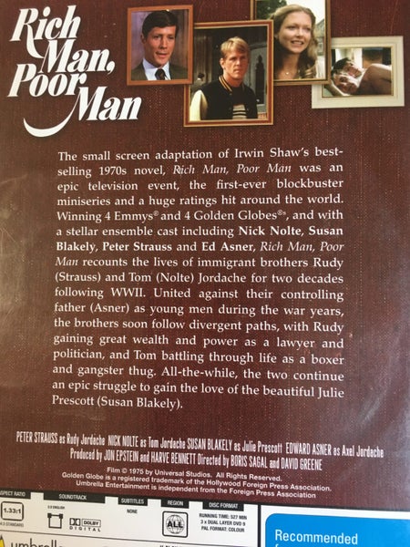 Rich Man, Poor Man: Book One - Chapters 1-1264577296558082111