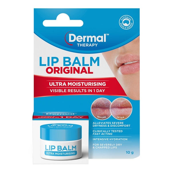 Dermal Therapy Lip Balm Original Tub 10g Carousel 1