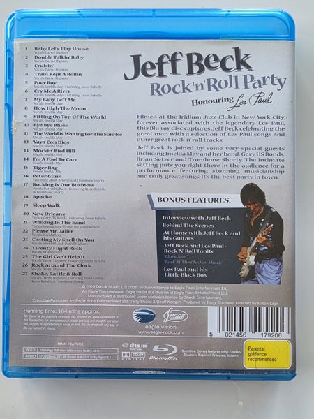 Jeff Beck Rock 'n' Roll Party Tribute to Les Paul Carousel 2