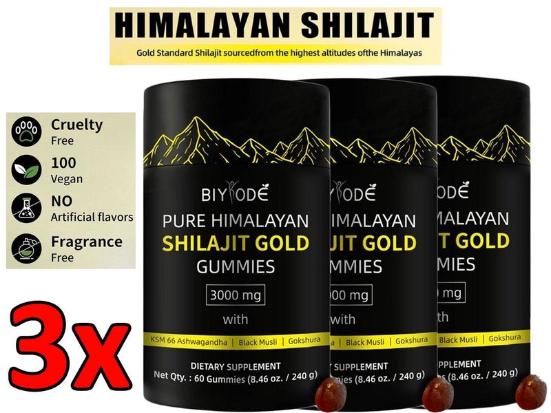 Himalayan Shilajit Gummies Himalayan Shilajit Gummies Himalayan Shilajit Gummies Carousel 1