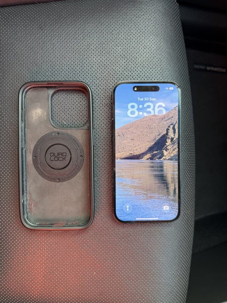 iPhone 14 Pro with quad lock case63899135072643110