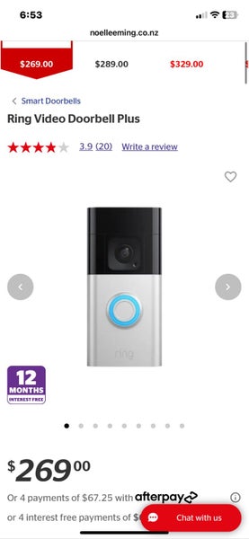 Ring Battery Doorbell Plus(new) Carousel 2