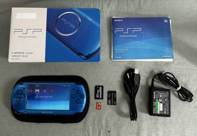 PSP 3000 – Carnival Blue | 64GB | Fully Set Up Carousel 1