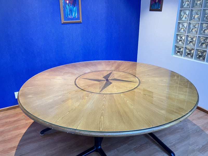 Large Circular Dining Table63899888415745113