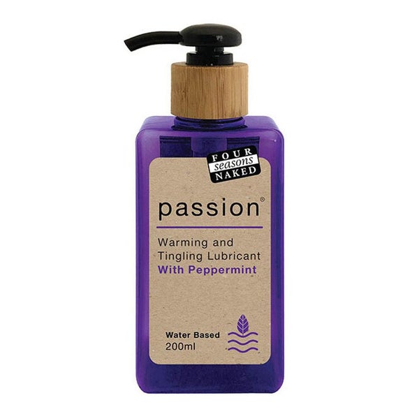 Four Seasons Passion Warming Tingling Peppermint Lubricant 200ml Carousel 1