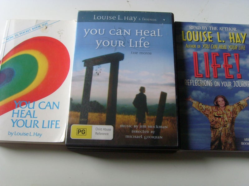 Louise L. Hay x 5 You Can Heal Your Life & The Movie, Book, & Audio Tape Life!64559413670017112