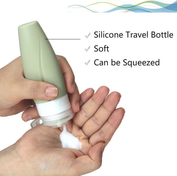 Silicone Travel Bottles Refillable Cosmetic Container Carousel 2
