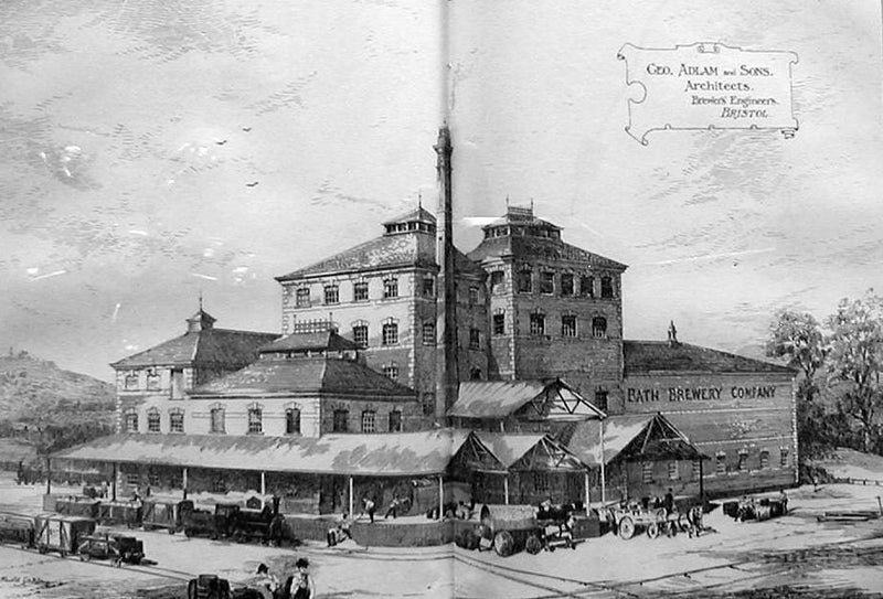 The BATH Brewery Ltd. Advertising Ashtray Tinplate Litho Circa 1899 -1923 RARE! Carousel 9