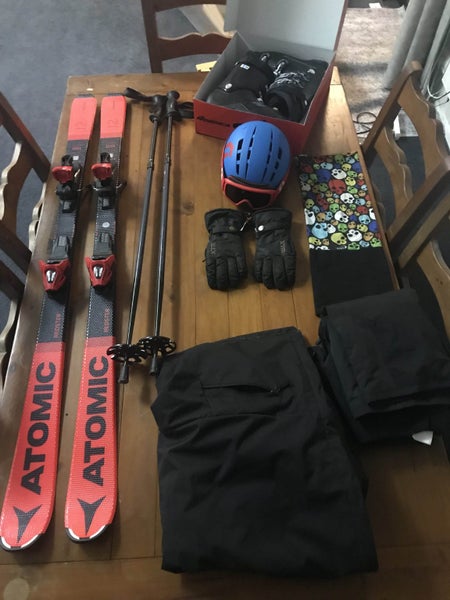 Complete Ski Set – Atomic Redster Skis, Nordica Boots & Full Gear Included64239080462721110