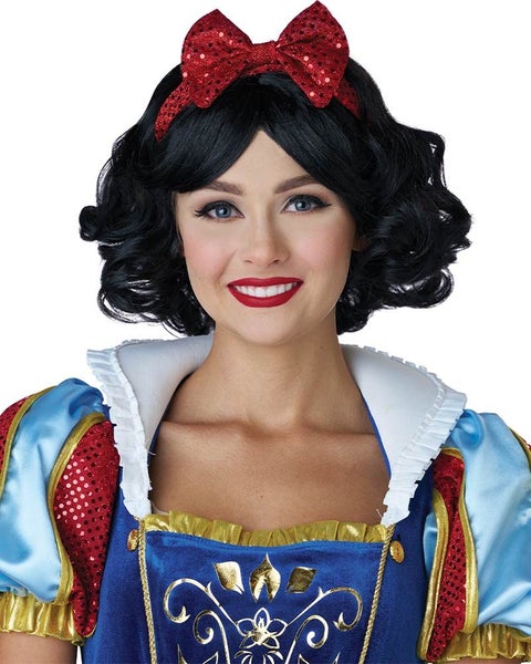 Fairest One Of All Black Bob Wig Carousel 1