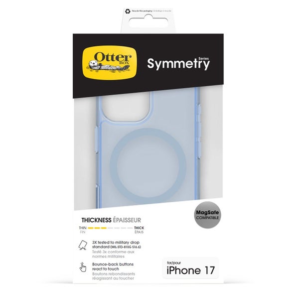 OtterBox Symmetry MagSafe Case with Camera Control for Apple iPhone 17 -Blue Carousel 3
