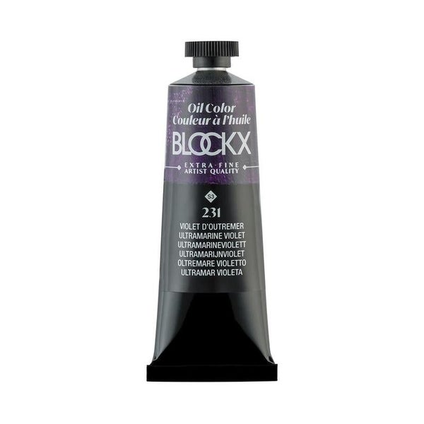 Blockx 35ml Oil Tube Series 3 Ultramarine Violet PV15 Carousel 1