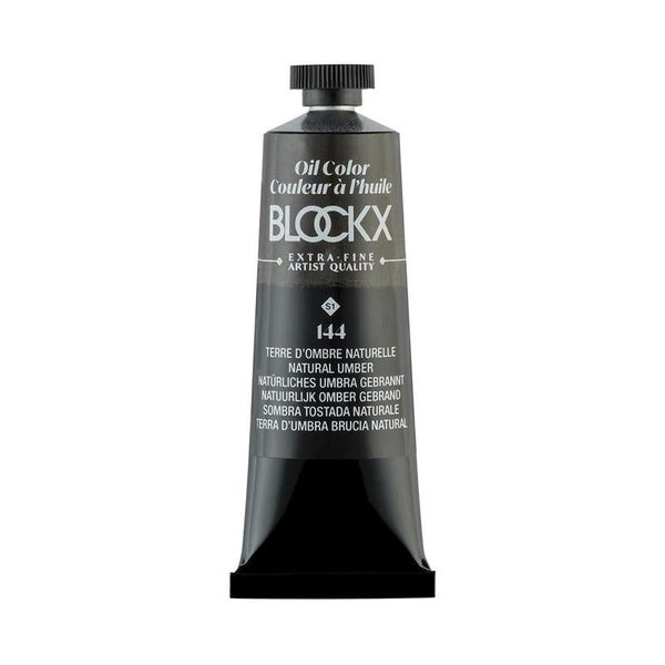 Blockx 35ml Oil Tube Natural Umber 144 S1 Pigment Carousel 1