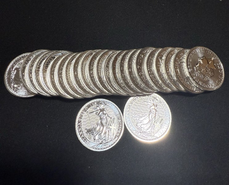 $1 RESERVE!!! 1oz Royal Mint Silver Britannia (2022) - Queen Elizabeth II Carousel 2