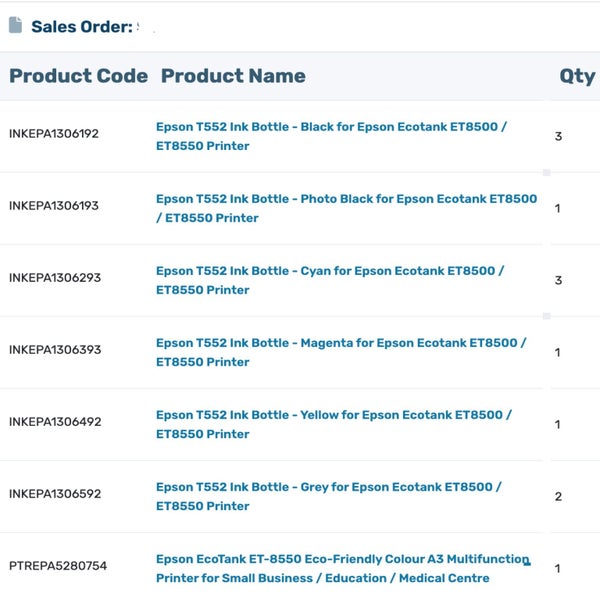 Epson EcoTank ET-8550 Eco-Friendly Colour A3 Multifunction Printer63906001454595111