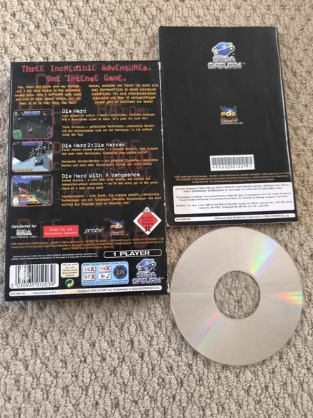 Die Hard Trilogy PAL Sega Saturn Carousel 2