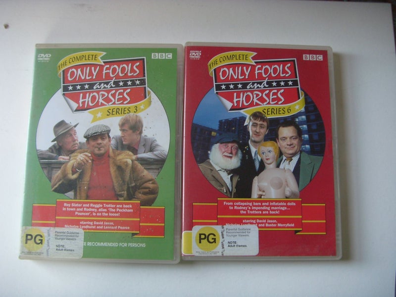 BBC The Complete Only Fools and Horses Series 2, 3, 6 & 7 - 6 x Disc Region 464548525256194112