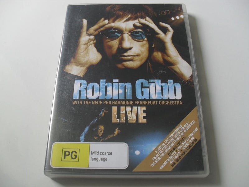 Robin Gibb Live DVD with The Neue Philhamonie Frankfurt Orchestra
