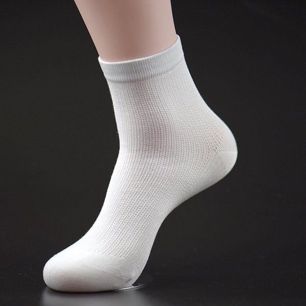 6 Pairs Mens Womens Natural Bamboo Business Soft Work Socks Odor Sweat Resist... Carousel 5