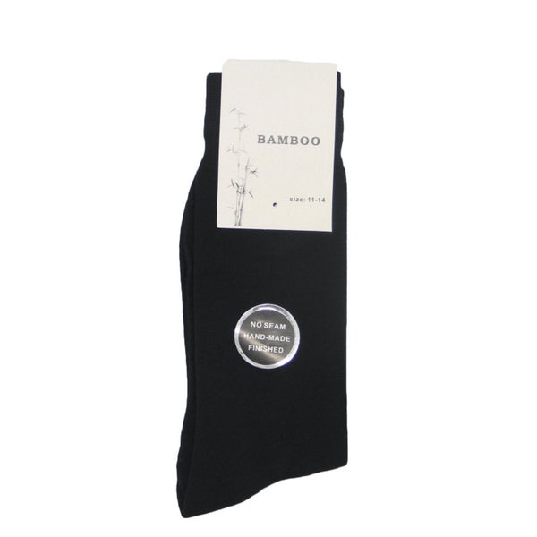 6 Pairs Mens Womens Soft Natural Bamboo Work Business Socks Odor Sweat Resist... Carousel 2