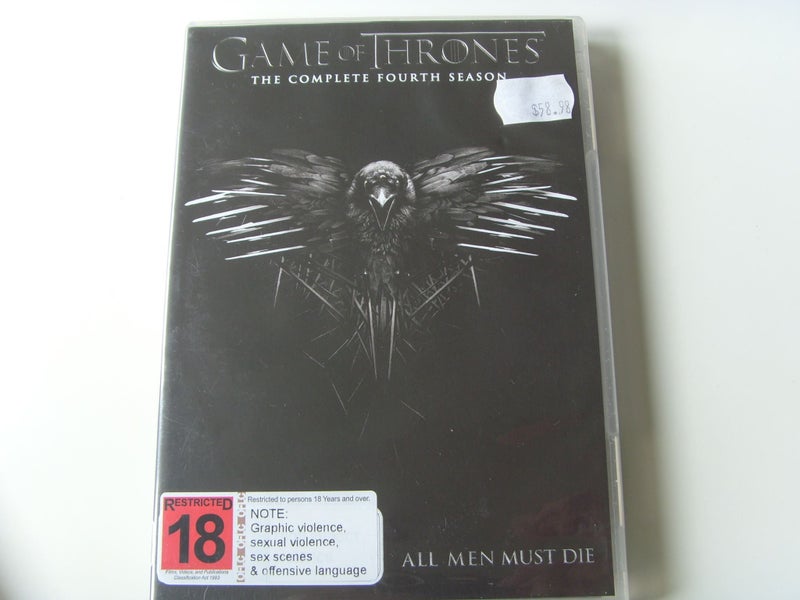 Game Of Thrones The Complete Fourth Season 5 x DVDs Carousel 1