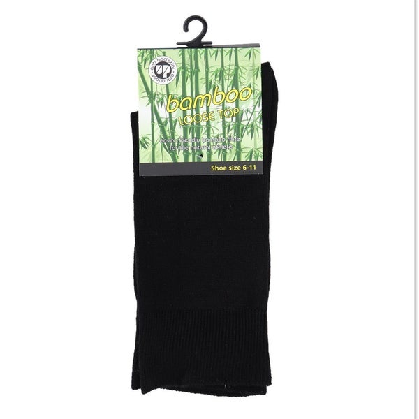 6x Bamboo Loose Top Diabetic Natural Thermal Socks Medical Wide Circulation W... Carousel 1