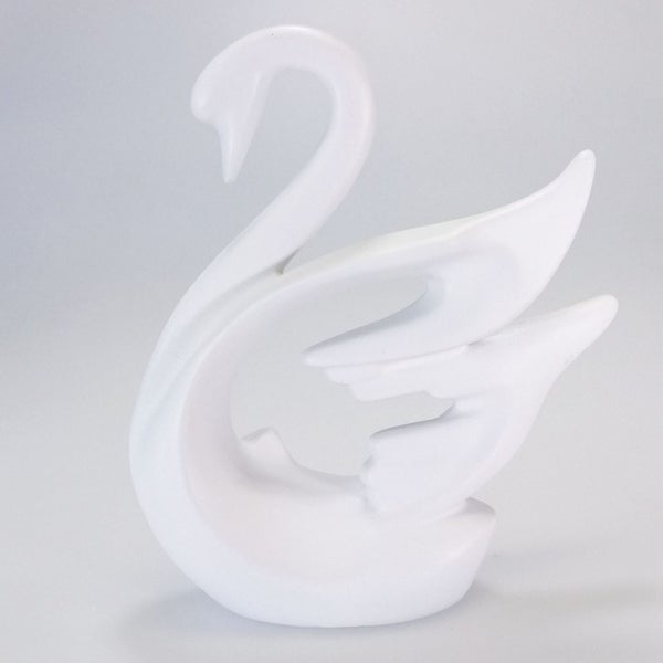 White Swan Sculpture Carousel 1