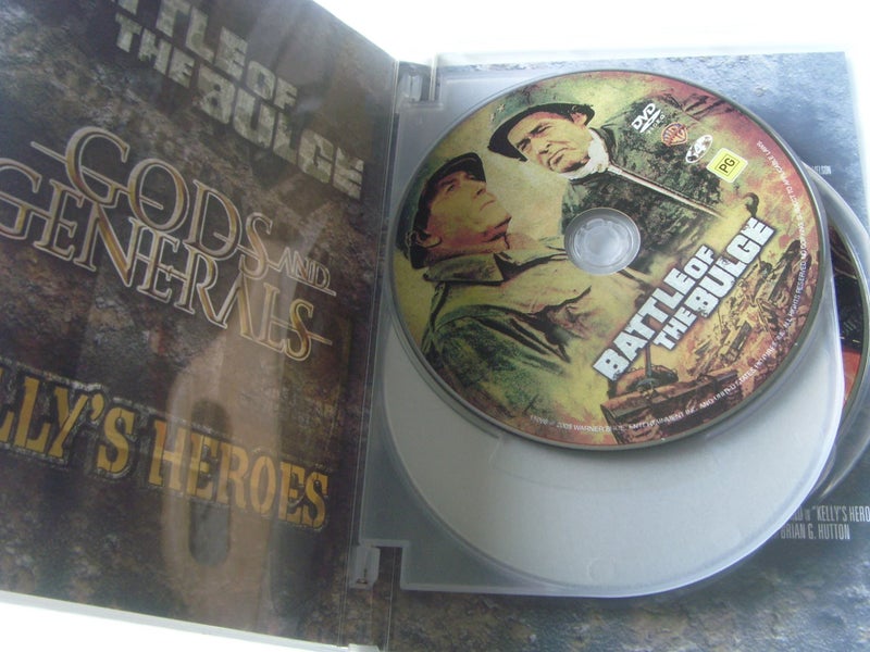 Classic War Collection Battle Of The Bulge, Gods and Generals Kelly's Heroes Carousel 3