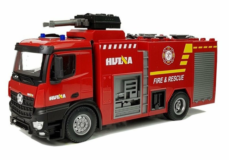 Huina 1562 1/14 2.4G RC Fire Truck water cannon Carousel 1