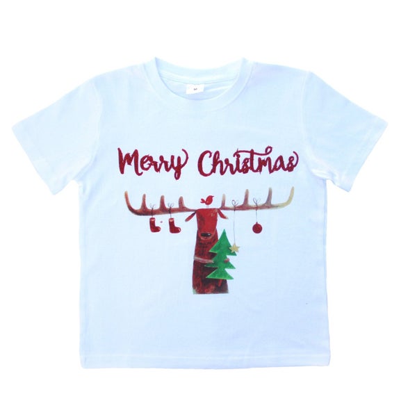 New Funny Unisex Xmas Christmas T shirt Tee Adult Kids Mens Womens Boys Santa... Carousel 1