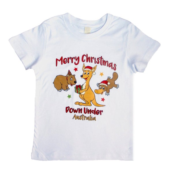 New Funny Unisex Xmas Christmas T shirt Tee Adult Kids Mens Womens Boys Santa... Carousel 1