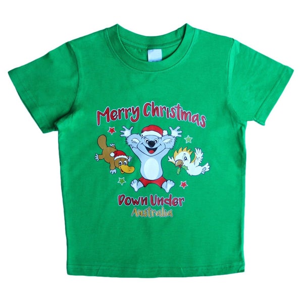New Funny Unisex Xmas Christmas T shirt Tee Adult Kids Mens Womens Boys Santa... Carousel 1