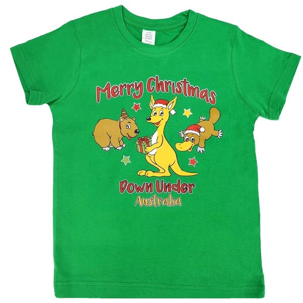 New Funny Unisex Xmas Christmas T shirt Tee Adult Kids Mens Womens Boys Santa... Carousel 1