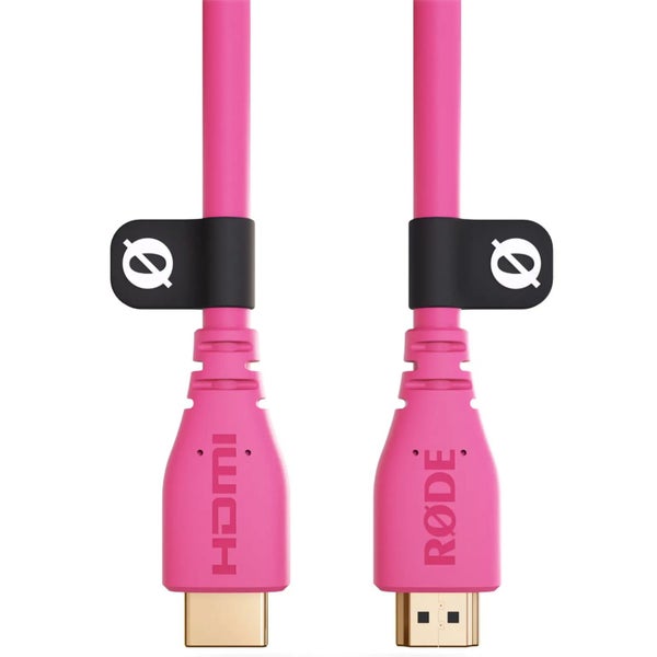 RODE 2.1 Premium High Speed HDMI Cable With Ethernet - Pink - 3m Carousel 2