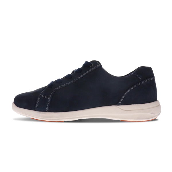Scholl North Sneaker with zip and removable footbed - Navy Nubuck Euro size 38 Carousel 2