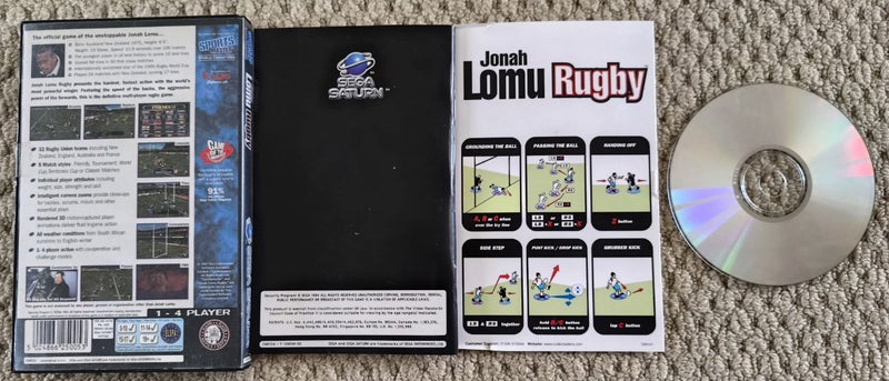 Jonah Lomu Rugby PAL Sega Saturn Carousel 2