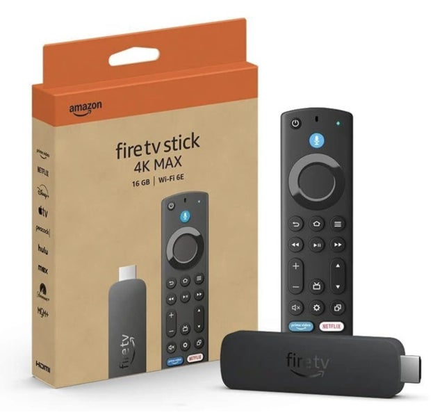 Amazon All New Fire TV Stick 4K Max 16GB - Wi-Fi 6E for smoother 4K streaming Carousel 1