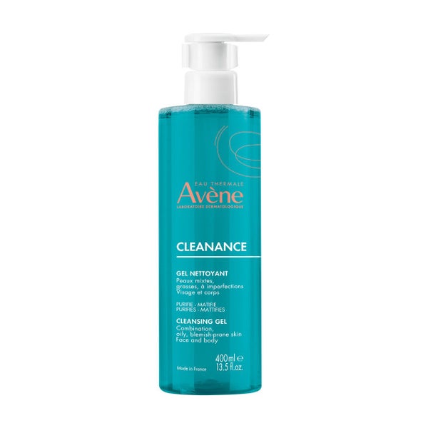 Avene Cleanance Cleansing Gel 400ml - Cleanser for Oily skin Carousel 1