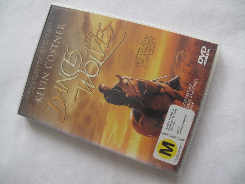 Dances With Wolves (Kevin Costner) DVD :)64513097490435110